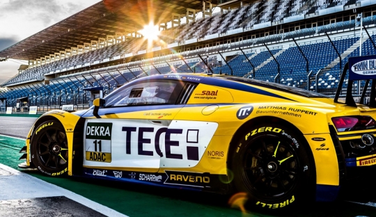 EFP Car Collection by TECE fährt beim ADAC GT Masters Auftakt in die Punkte